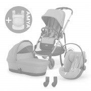 eGazelle 3in1 +AMYA - Moss Green/Moon Black